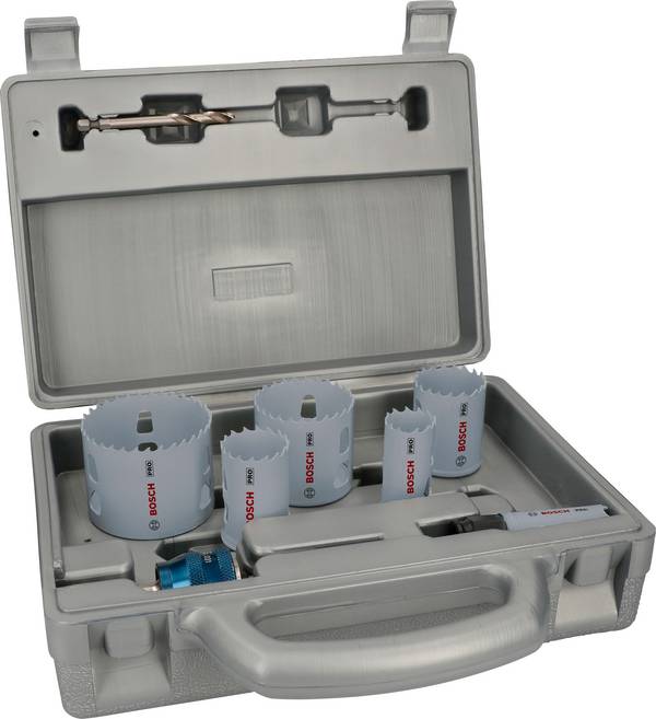 Bosch Accessories 2608594435 2608594435 Jeu de scies-cloches  20 mm, 25 mm, 32 mm, 38 mm, 51 mm, 64 mm  1 pc(s)