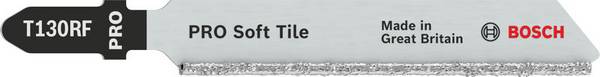 Bosch Accessories 2608665259 Lame de scie sauteuse PRO Soft Tile T130RF, 83 mm, 2 pcs. 2 pc(s)