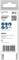 Emballage d'une lame de scie Bosch avec informations sur le produit et code QR. Comprend des logos et des symboles indiquant la compatibilité et la qualité.