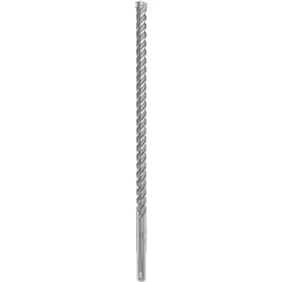 Outil de coupe en métal de forme cylindrique avec des arêtes de coupe en spirale, probablement destiné à l'usinage de matériaux durs.