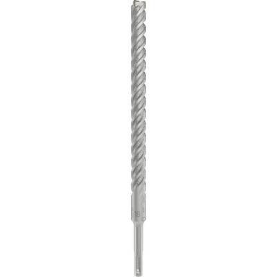 Outil industriel gris, en forme de spirale avec des rainures, utilisé pour des travaux de coupe ou de fraisage précis.