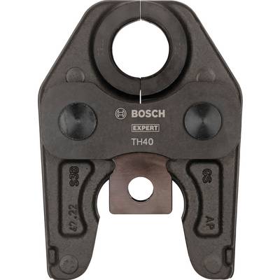 Pince à sertir Bosch, modèle 'TH40', avec surface noire et logo du fabricant centré en haut. Adaptée aux applications professionnelles.