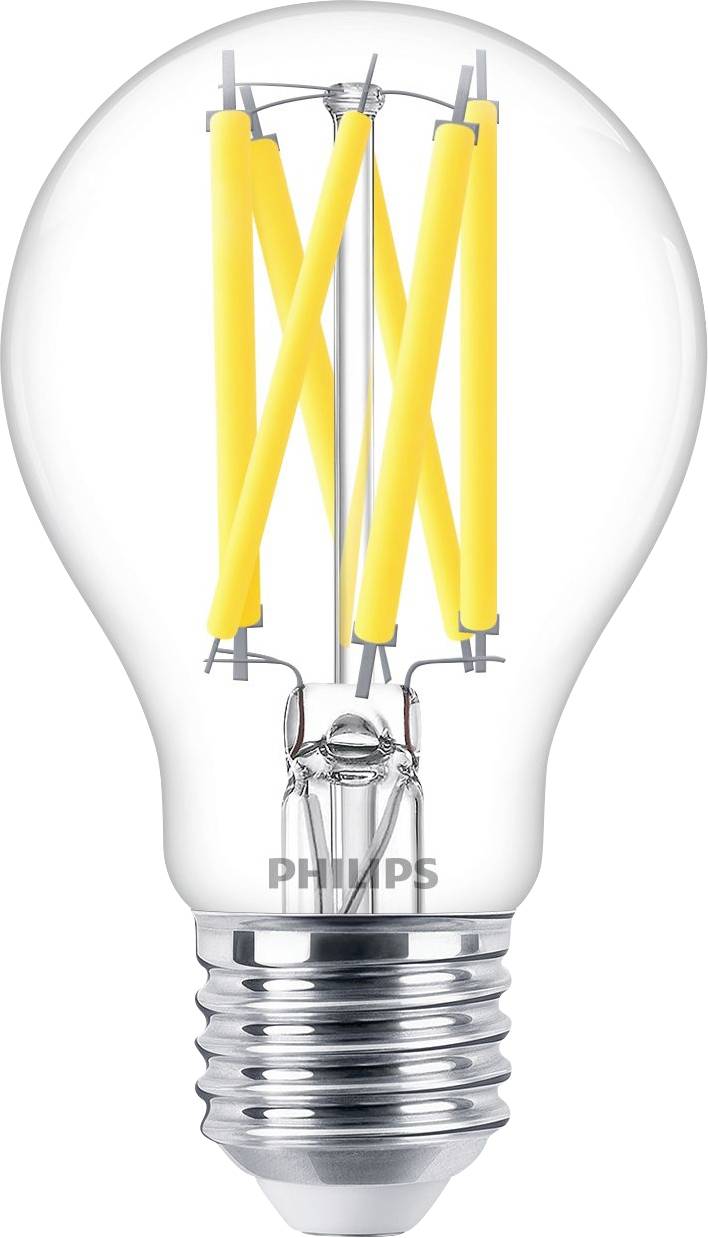 Philips 31101500 LED CEE D (A - G) E27 forme de poire 10.5 W = 100 W blanc chaud (Ø x H) 60 mm x 108 mm à intensité vari