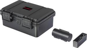 Boîte à Piles Longue Pour 8 Piles AA - Conteneur Robuste En ABS Avec Connecteur 9V Pour Appareils Électroniques