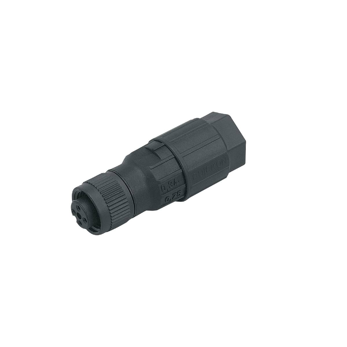 ifm Electronic E11145 Connecteur non confectionné pour capteurs/actionneurs M12 femelle, droit Nombre de pôles: 4 1 pc(s