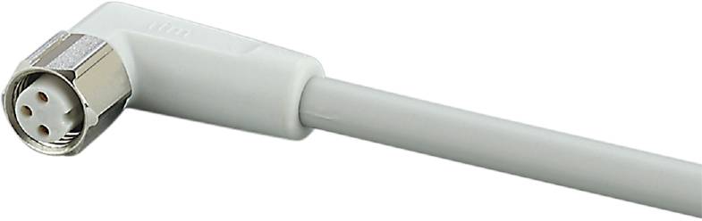 Une tige en plastique blanc avec une connexion à une extrémité, probablement un composant d'un appareil ménager ou d'un meuble.