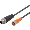 ifm Electronic EY3092 Câble adaptateur M12 mâle, droit, femelle, droit 0.1 m Nombre de pôles: 5, 5 1 pc(s)