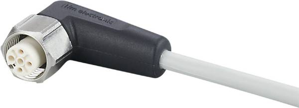 ifm Electronic EVF069 Câble de raccordement M12 femelle, coudé 2 m Nombre de pôles: 5 1 pc(s)