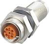 ifm Electronic E73009 Traversée à paroi M12 mâle, droit, femelle, droit Nombre de pôles: 5, 5 1 pc(s) Piece