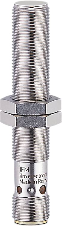 Élément de fixation métallique à filetage vertical et tête hexagonale.