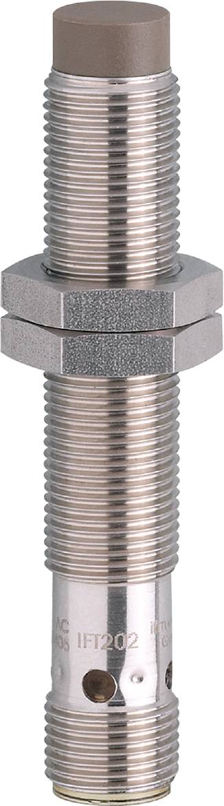 Deux écrous argentés sur un filetage métallique, alignés verticalement, sur un fond neutre.