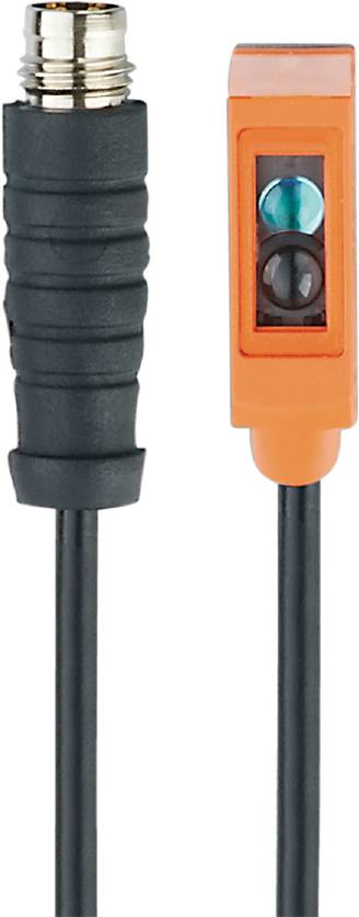 Une fiche noire et une fiche orange côte à côte. La fiche orange dispose d'une fenêtre transparente qui offre une vue de l'intérieur.