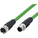 ifm Electronic E12424 Jonction M12 mâle, droit, femelle, droit 20 m Nombre de pôles: 4, 4 1 pc(s) Piece