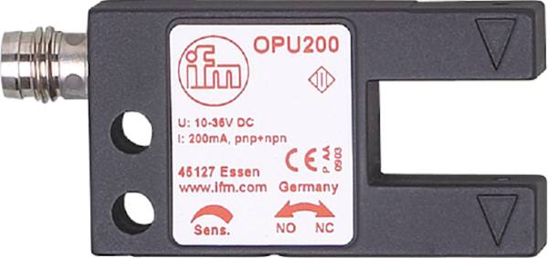 ifm Electronic Barrière lumineuse à fourche OPU200 OPU200 Inverseur (Light-ON / Dark-ON) 1 pc(s)