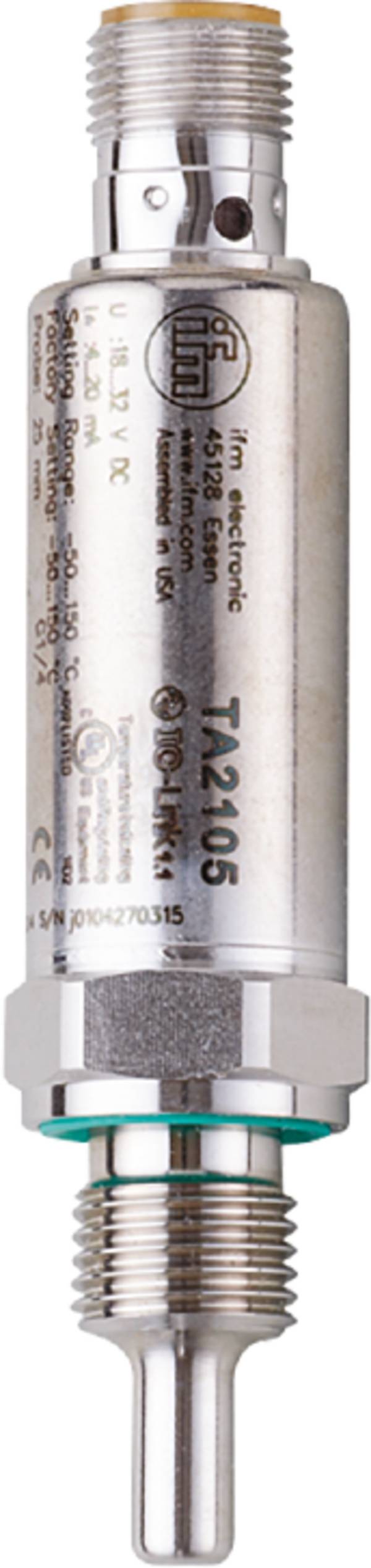 ifm Electronic TA2105 TA2105 Transmetteur de température -50 à 150 °C analogique