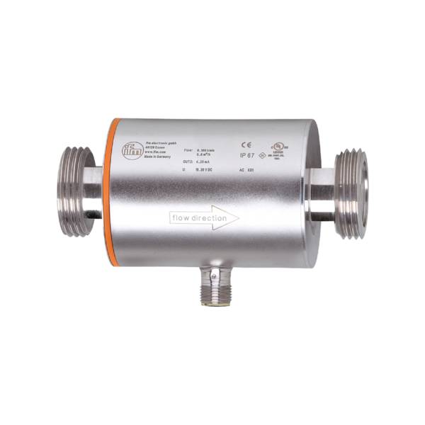 ifm Electronic Capteur de débit magnétique-inductif SM8050 SM8050 Tension de fonctionnement (gamme): 18 - 30 V/DC Plage de mesure: 0.2 - 100 l/min 1 pc(s)