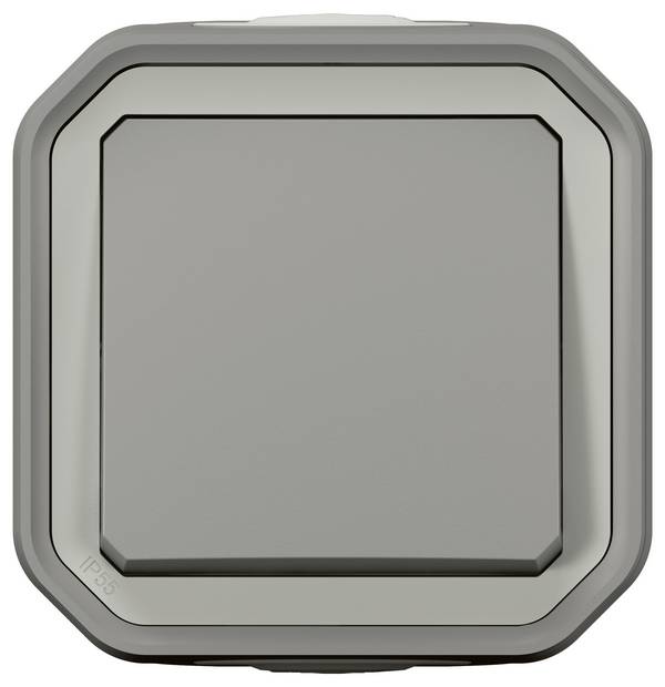 Legrand  complet en saillie, Interrupteur va-et-vient Plexo gris 069711L 1 pc(s)