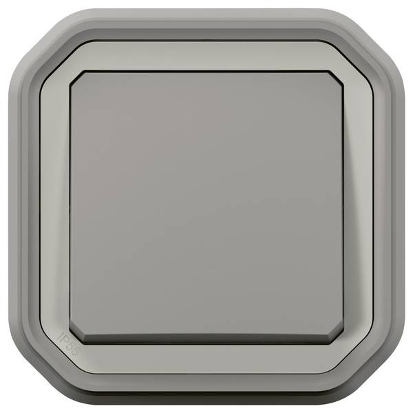 Legrand  complet encastré, Interrupteur va-et-vient Plexo gris 069811L 1 pc(s)