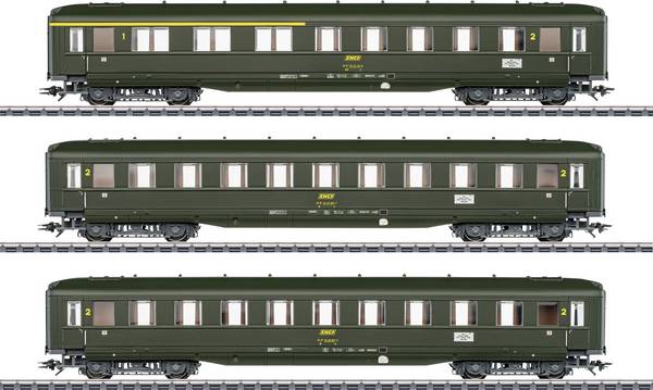Märklin 043230 Coffret de 3 voitures de passagers de la SNCF, H0