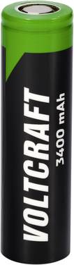 VOLTCRAFT VC-18650 Pile rechargeable spéciale 18650 flat-top lithium 3.6 V 3400 mAh 1 pc(s)