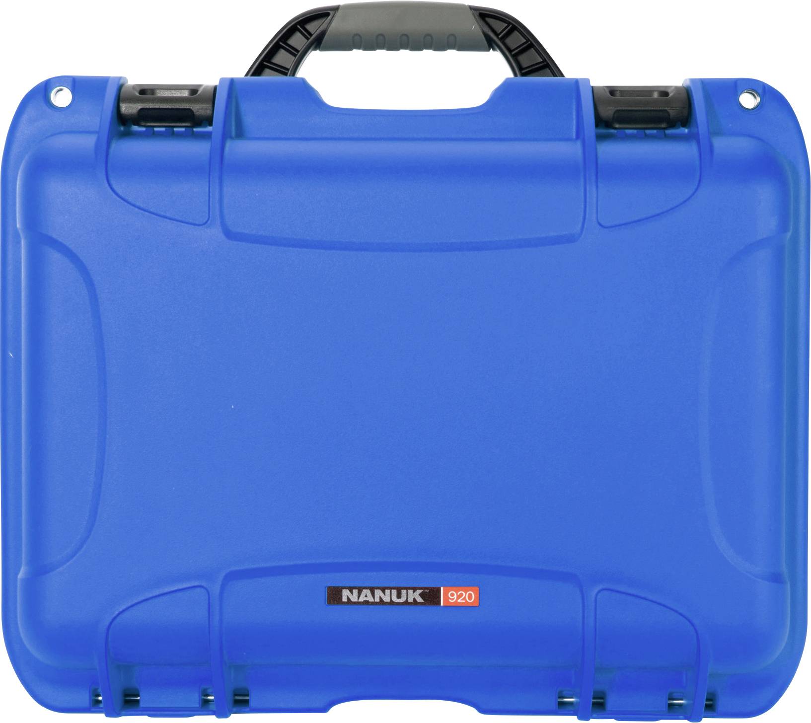 Valise bleue robuste de la marque 'Nanuk'. Adaptée au transport sécurisé d'équipements sensibles.