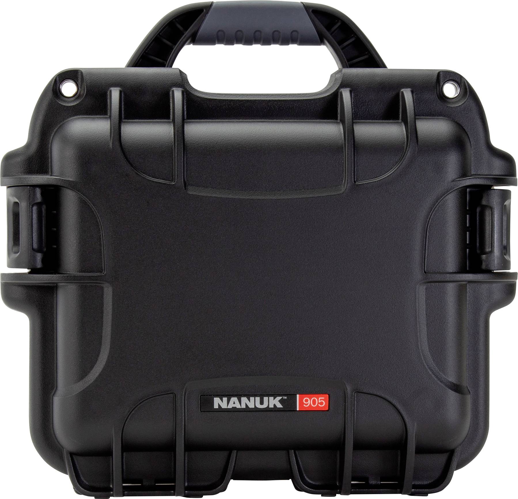 NANUK Mallette de transport Mod. 905 (l x H x P) 239 x 140 x 188 mm noir 905-1001