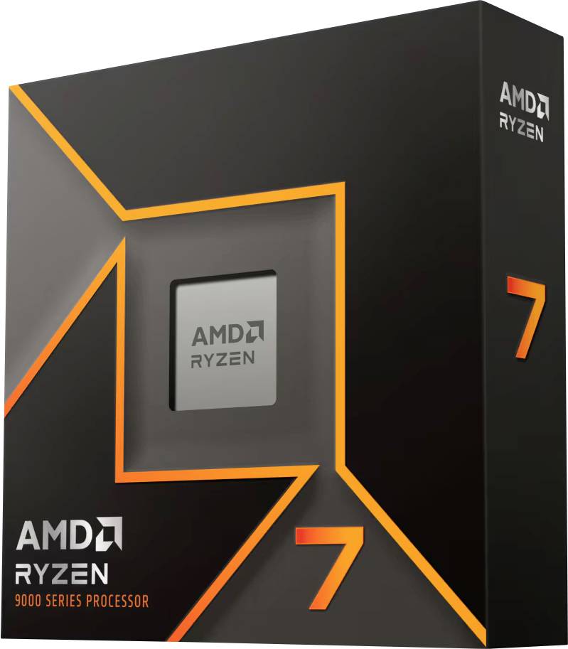 AMD Ryzen 7 9700X 8 x Processeur (CPU) WOF Socket (PC): AMD® AM5 65 W