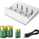 Bosch Professional 1600A032E9 Chargeur de piles rondes NiMH LR20 (D)