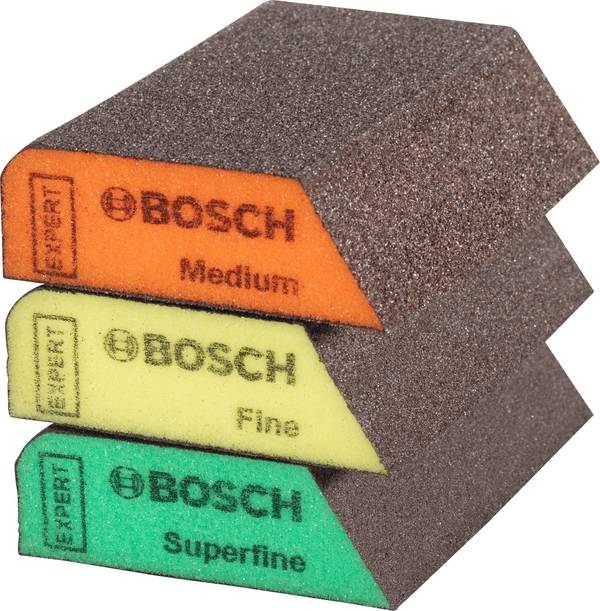 Bosch Accessories 2608621924 Plateau de ponçage Flex S473 EXPERT, 98 x 120 x 13 mm, moyen. Medium 1 pc(s)