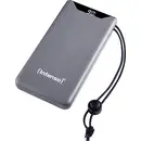 Intenso F10000 Powerbank (batterie supplémentaire) 10000 mAh Quick Charge, Power Delivery LiPo USB-A, USB-C® gris affich