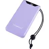 Intenso F10000 Powerbank (batterie supplémentaire) 10000 mAh Quick Charge, Power Delivery LiPo USB-A, USB-C® violet affichage du statut