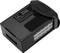 Batterie de drone noir avec une capacité de 5870 mAh. Inscription sur le dessus avec des données techniques et des informations sur le fabricant.