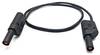 Mueller Electric 22.421-.25M-0 Cordon de mesure banane mâle 4 mm banane mâle 4 mm 0.25 m noir 1 pc(s)