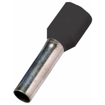Intercable 180764 Embout simple d'extrémité de câble 1.5 mm² partiellement isolé noir 1 pc(s) Piece-0