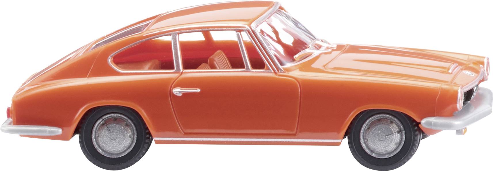 Wiking 018703 H0 Modèle réduit de voiture particulière BMW 1600 GT Coupé - orange