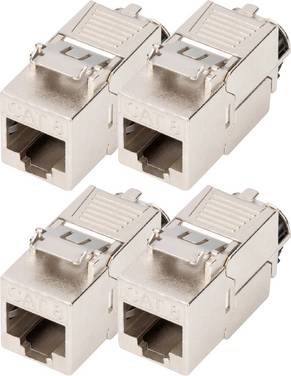 Digitus DN-93816-4 Module RJ45 encastrable Keystone CAT 8.1 4 pc(s)