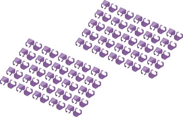 Digitus A-CC-VI   violet 100 pc(s)