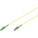 Digitus DK-2933-15-APC-SX fibre optique FO Câble de raccordement 15 m jaune, jaune-vert, vert, vert-jaune [1x LC/APC mâl
