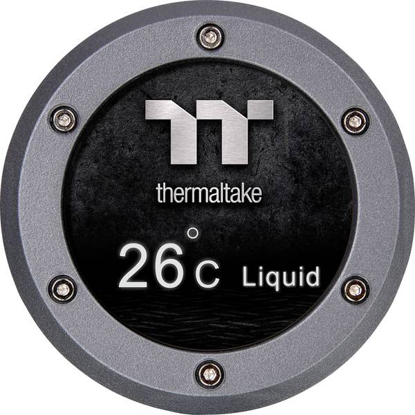 Thermaltake 2.1 inch Circle LCD Screen Kit Gray for Ceres 350MX Kit panneau LCD  noir