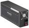 Un chargeur rapide noir et rectangulaire avec plusieurs ports USB et un ventilateur. Type d'appareil : 'Voltcraft UC-20C400W01'.