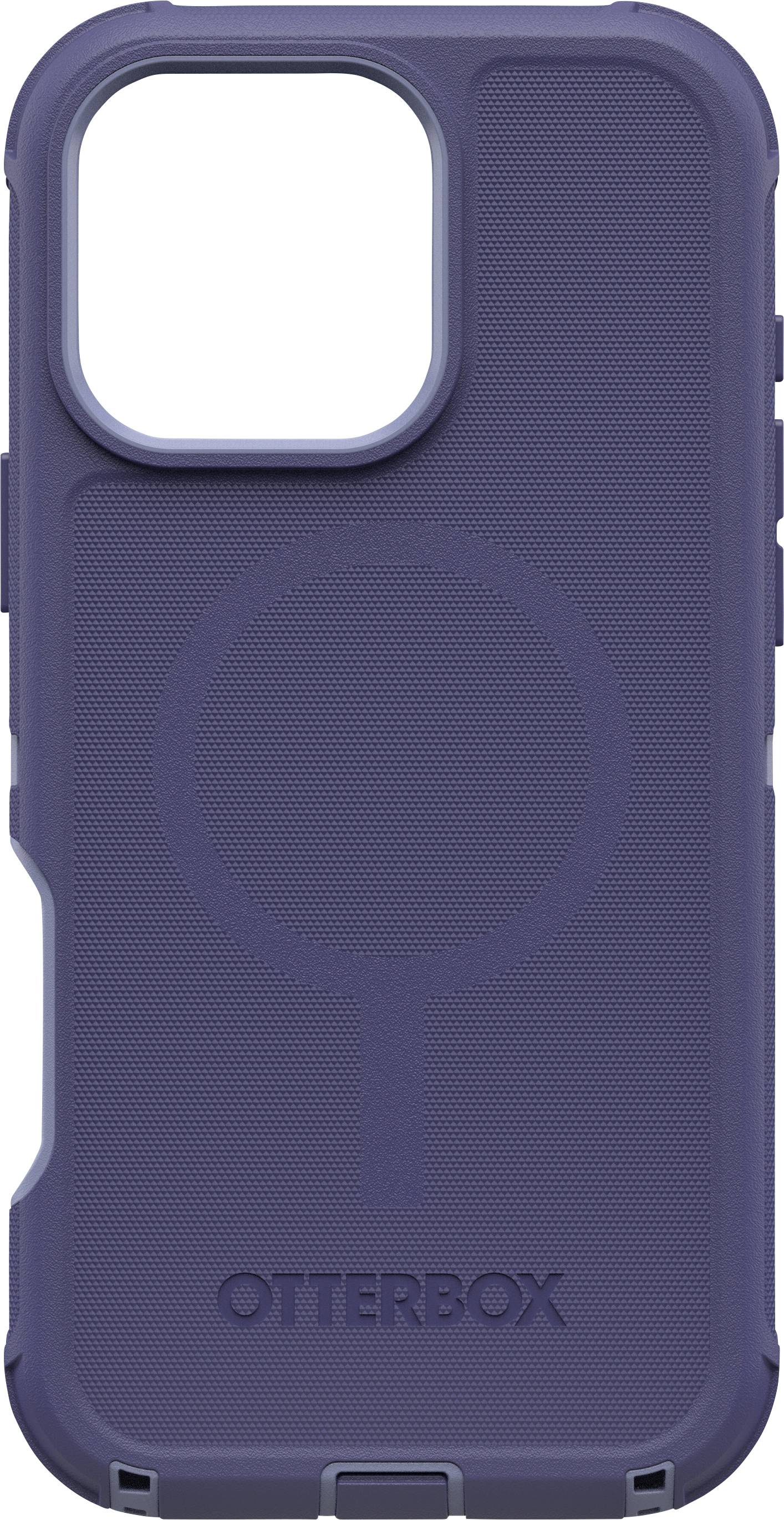 Otterbox Defender Coque arrière Apple iPhone 16 Pro Max lilas compatible avec MagSafe, résistant aux chocs 77-95993