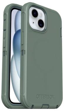 Otterbox Defender Coque arrière Apple iPhone 17e, iPhone 16e, iPhone 15, iPhone 14, iPhone 13 vert compatible avec MagSafe 77-97536