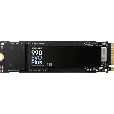 Samsung 990 EVO Plus SSD de 1 To, avec platine noire. Adapté pour un accès mémoire rapide et un traitement des données efficace.