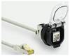Lütze 493081.0150 Prise encastrée RJ45 mâle, droit, femelle, droit 1.5 m Nombre de pôles: 8 1 pc(s) Piece
