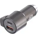 VOLTCRAFT VC-CPS-45W Chargeur USB 1x USB-A, 1x USB-C® noir pour voiture
