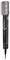 Brosse à cheveux électrique avec tête de brosse cylindrique et manche noir. Adaptée pour coiffer et lisser les cheveux.