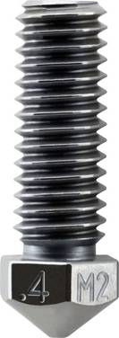 Micro-Swiss Buse d'imprimante 3D  0.4mm M2 Hardened High Speed Steel High Flow 1.75mm Nozzle M2502-04