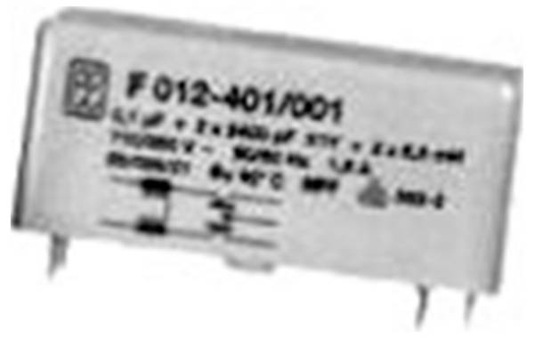 Eichhoff F012-401/001 F012-401/001 Filtre antiparasite 110 V/AC, 250 V/AC 1.6 A 6.8 mH 1 pc(s)