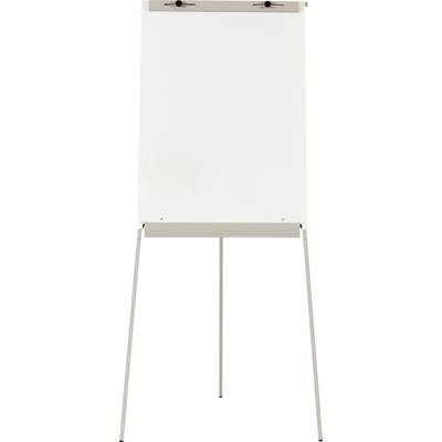 L'illustration montre un tableau de conférence vide sur un support métallique, prêt à être annoté ou utilisé pour des présentations.