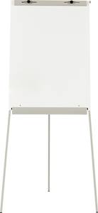 Rocada Paperboard 610V19 (l x H) 1800 mm x 850 mm blanc (RAL 9003), acier effaçable, inscriptible, réglable en hauteur, Avec bac de rangement, aimanté R610102